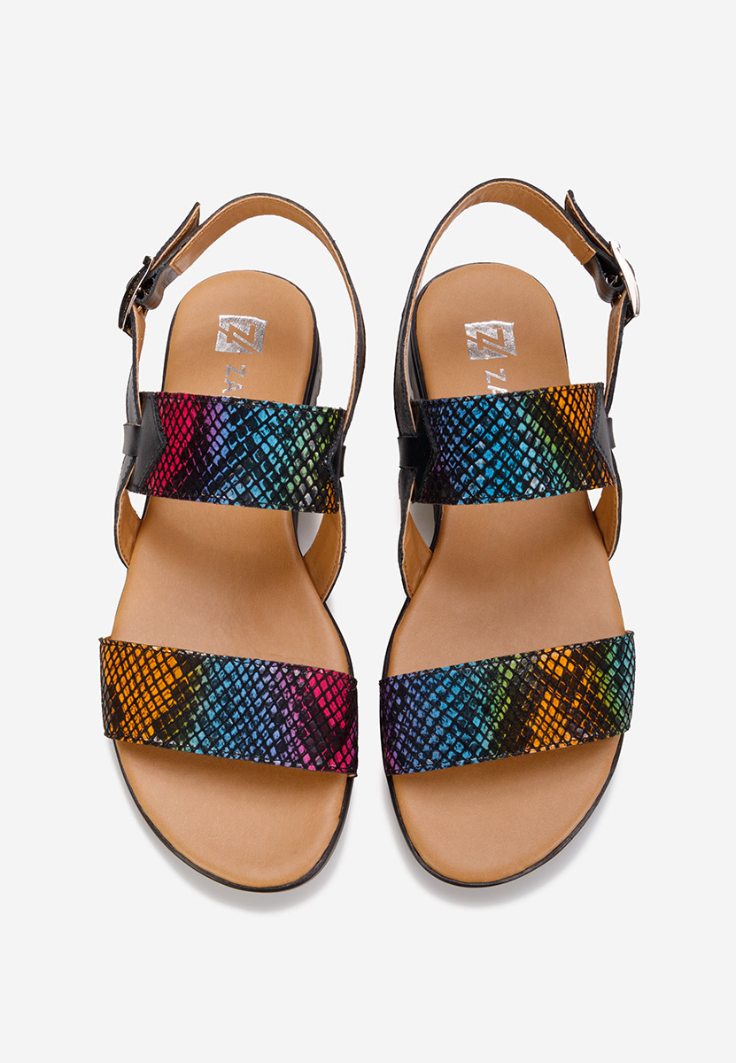 Sandale od prirodne kože Oniega crno