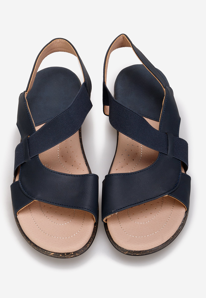 Niske sandale Tobia plavo navy