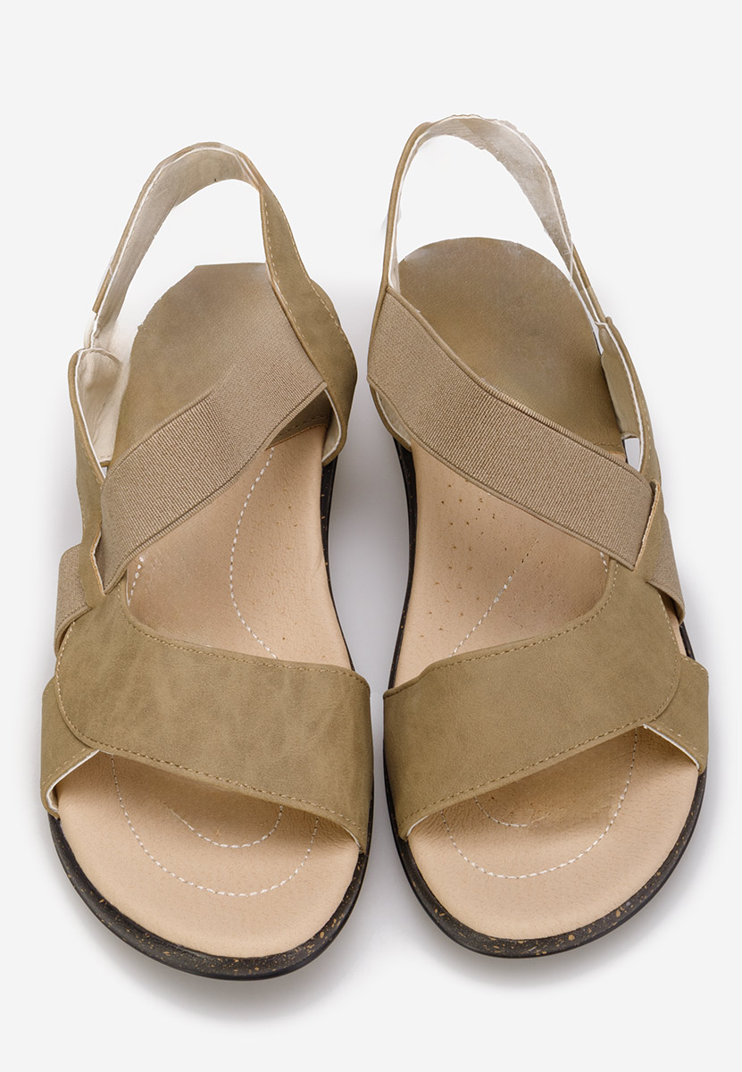 Niske sandale Tobia kaki