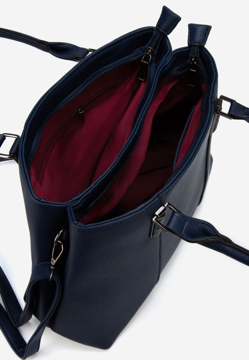 Ručna torba Sousa plavo navy