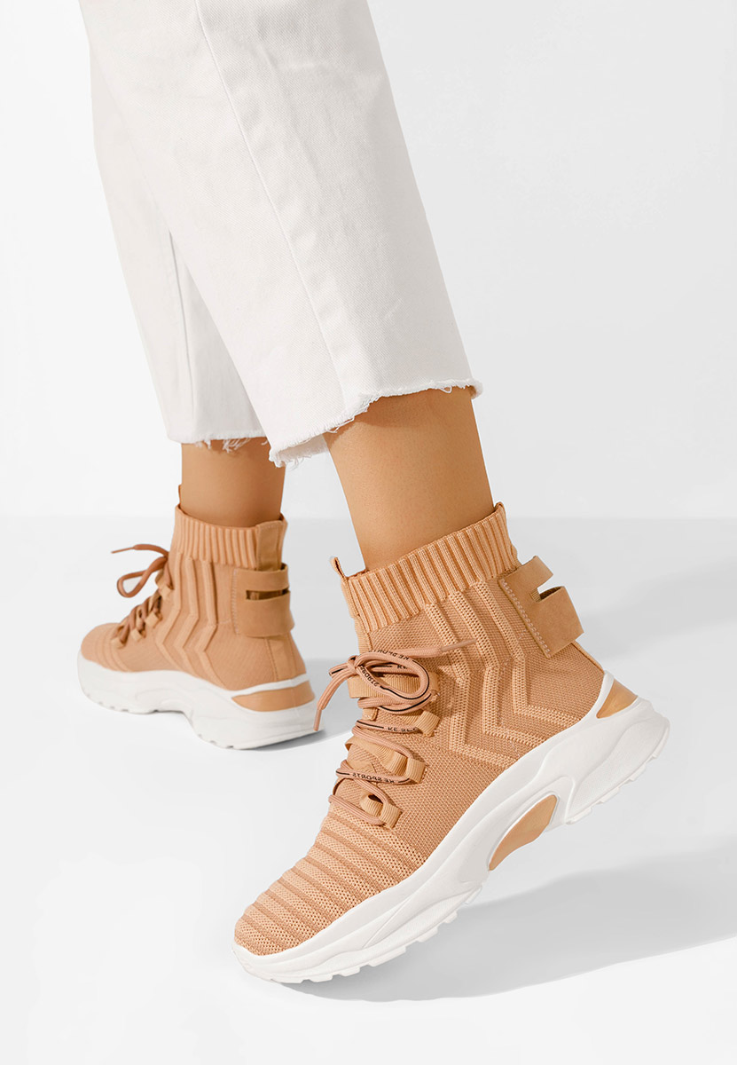 High-Top Sneakers kaki Karrie