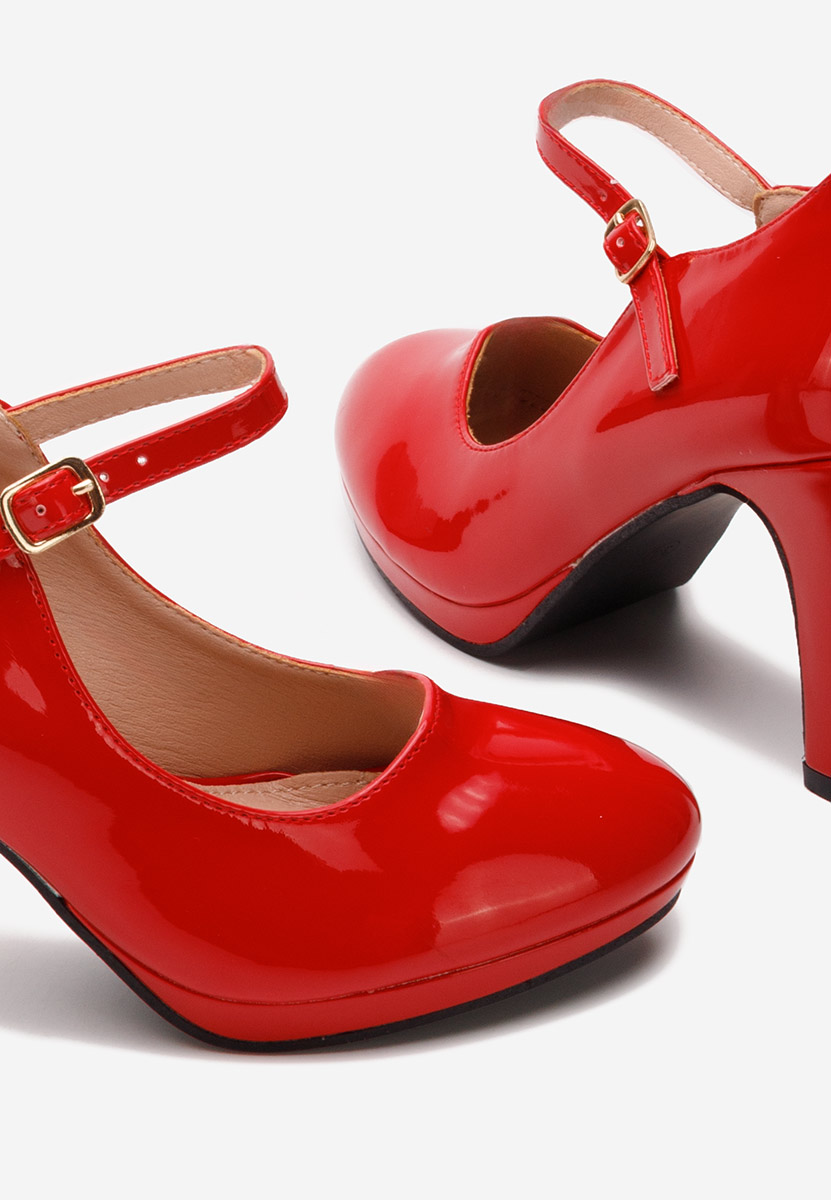 Cipele na petu Donatella crveno