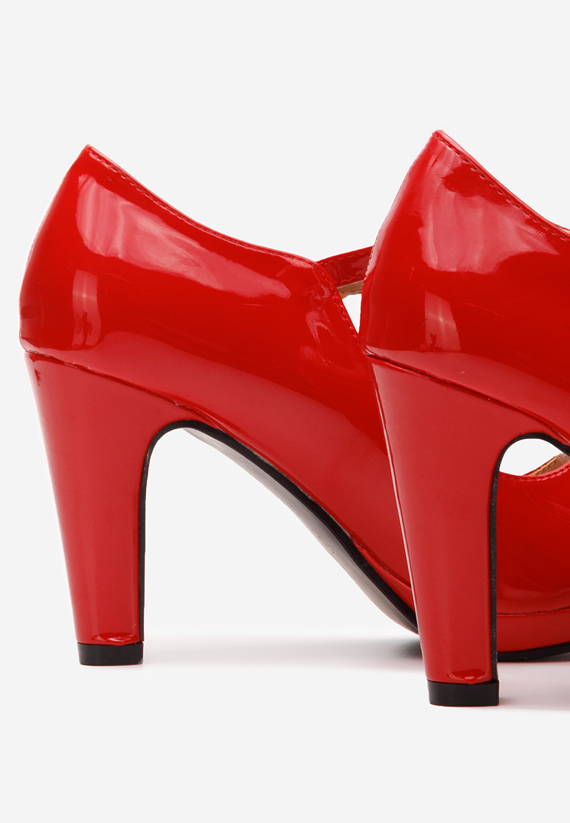 Cipele na petu Donatella crveno