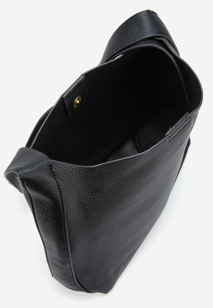 Hobo torba Kalisha crno