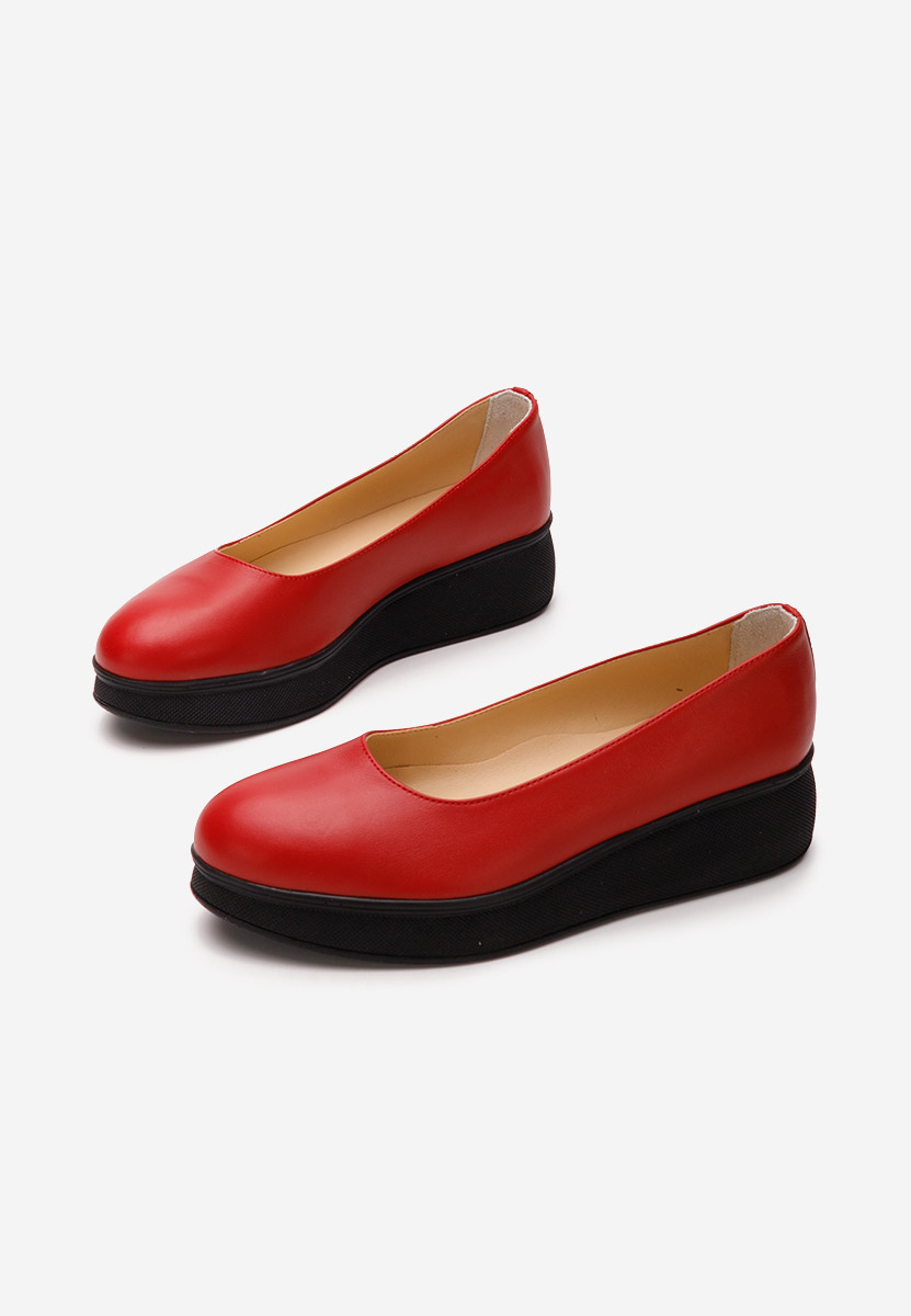 Cipele s platformom Cantoria crveno