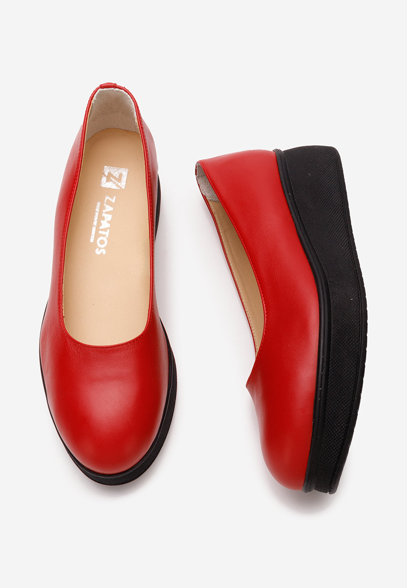 Cipele s platformom Cantoria crveno