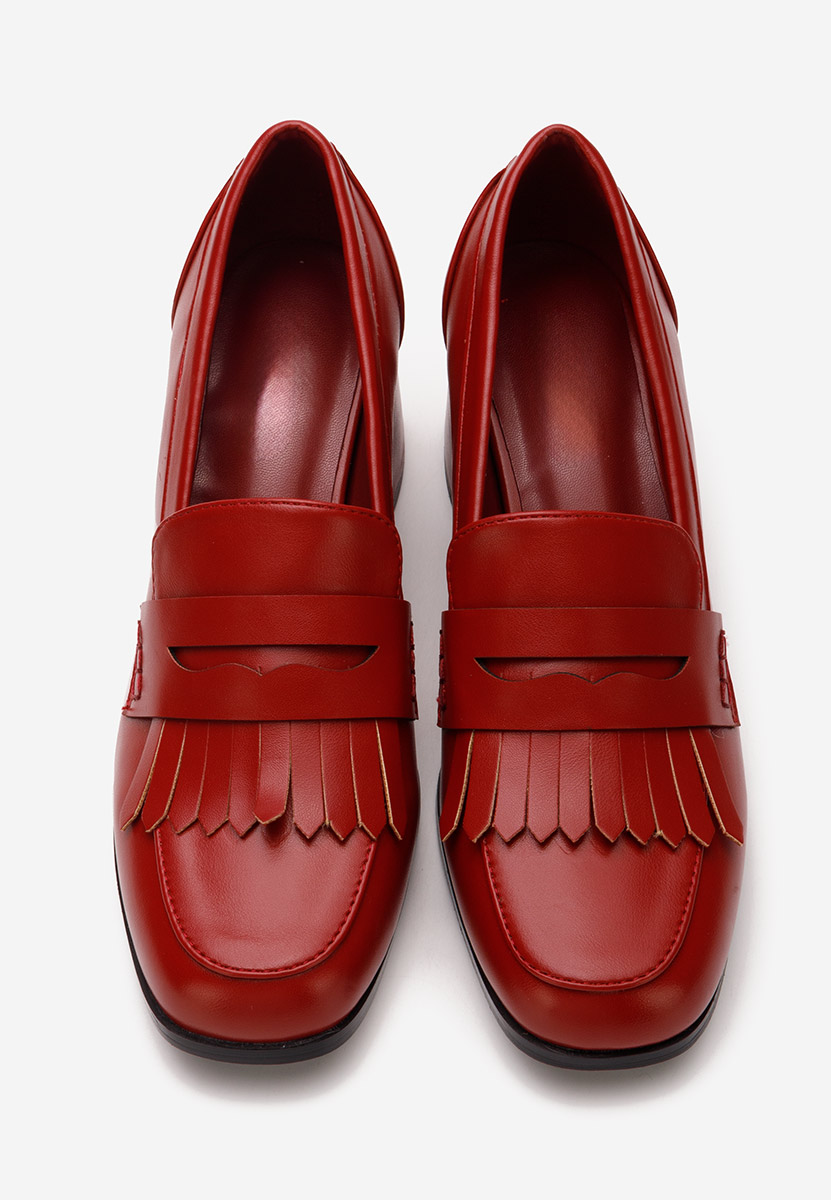 Loafers cipele Solina crveno