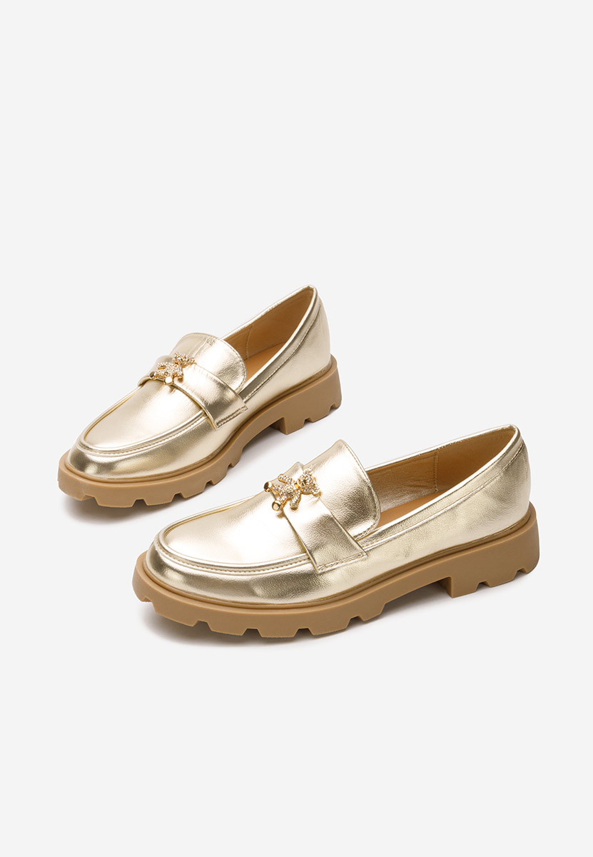 Ženske mokasinke Onyama zlatno