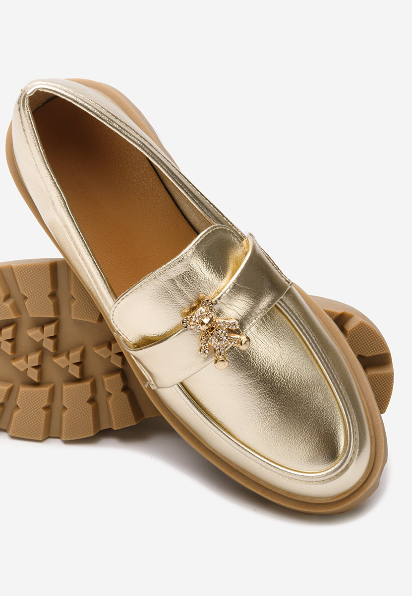 Ženske mokasinke Onyama zlatno