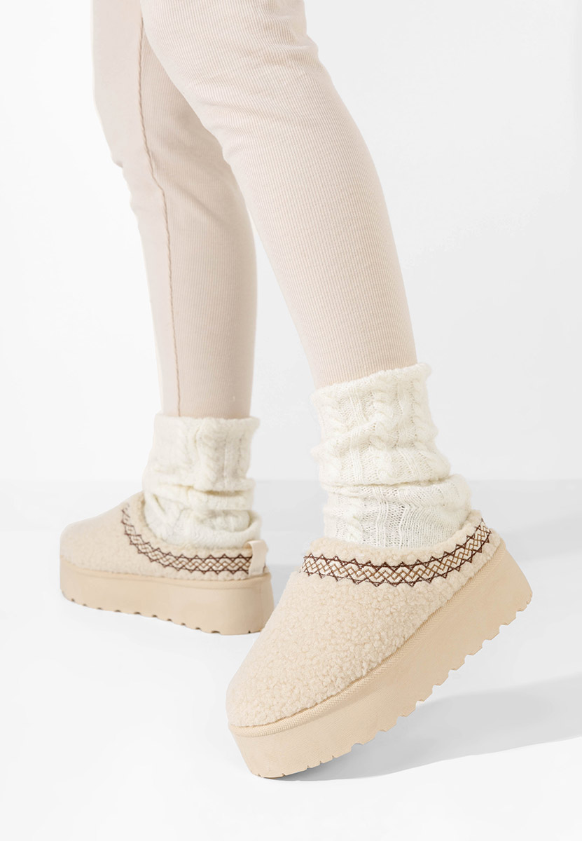 Ženske klompa Aronna bež