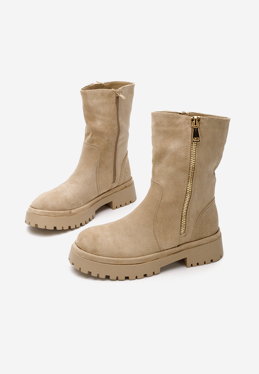 Ženske čizme Callidora kaki