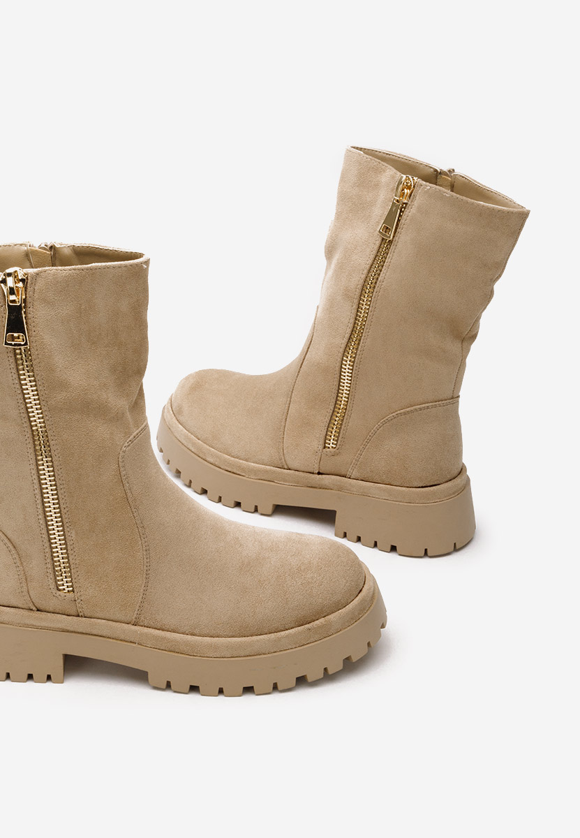 Ženske čizme Callidora kaki