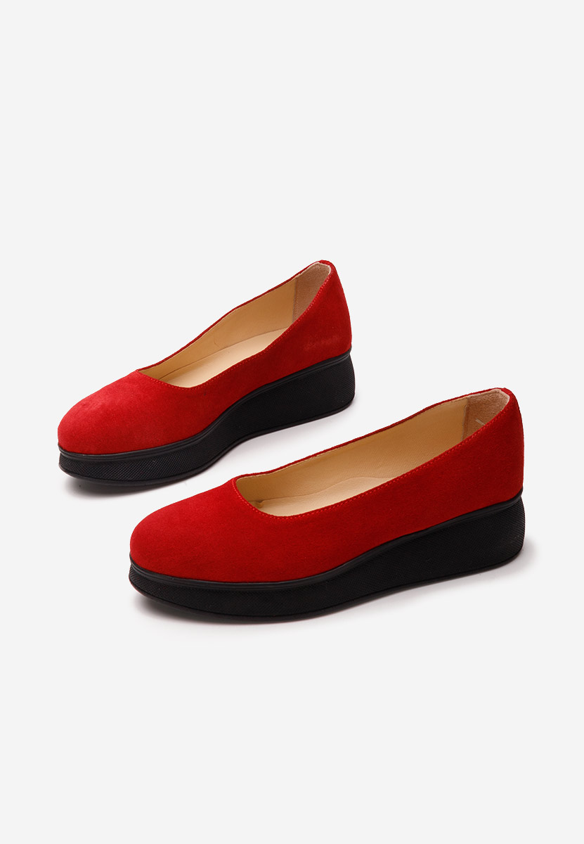 Cipele s platformom Cantoria V2 crveno