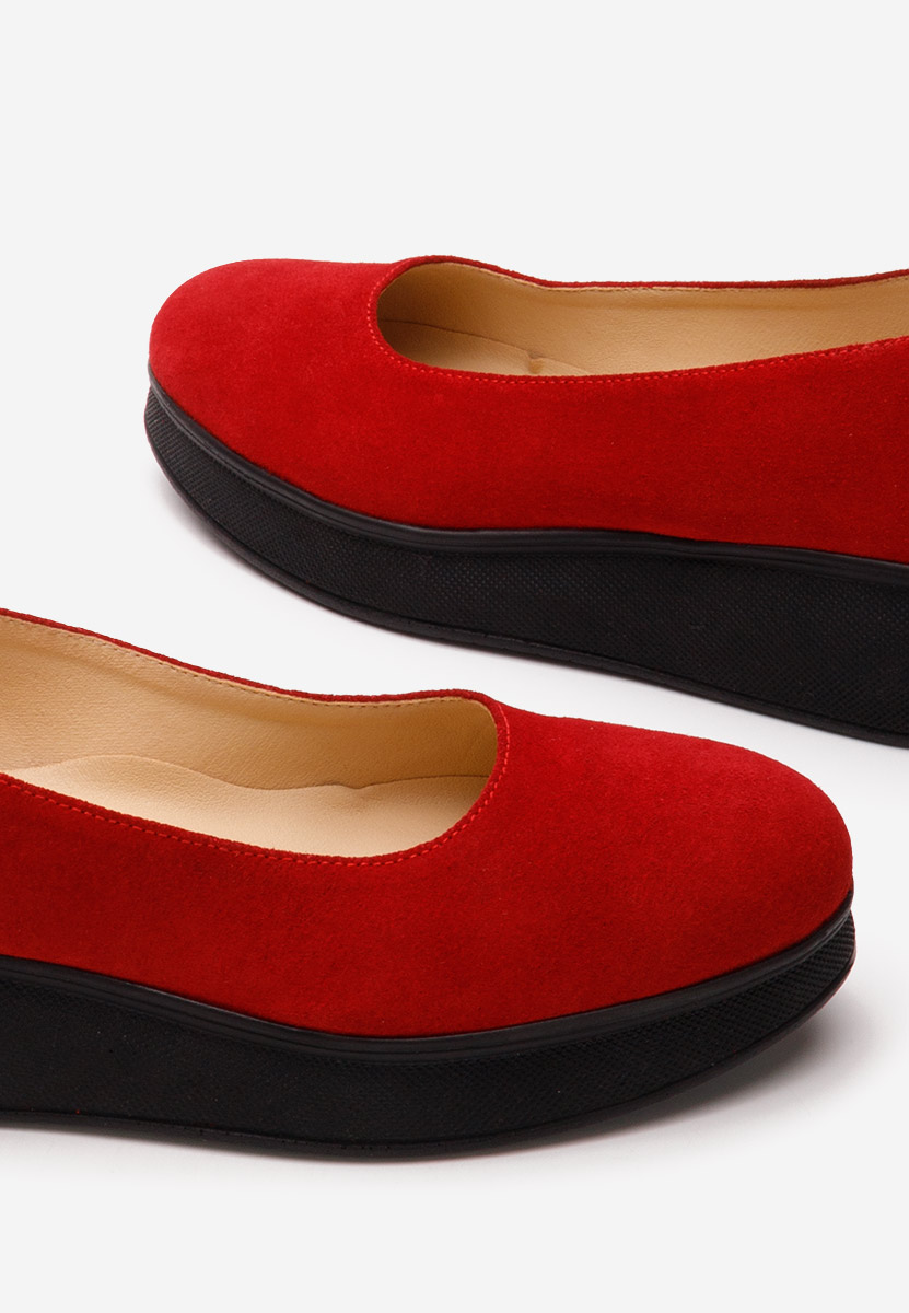 Cipele s platformom Cantoria V2 crveno