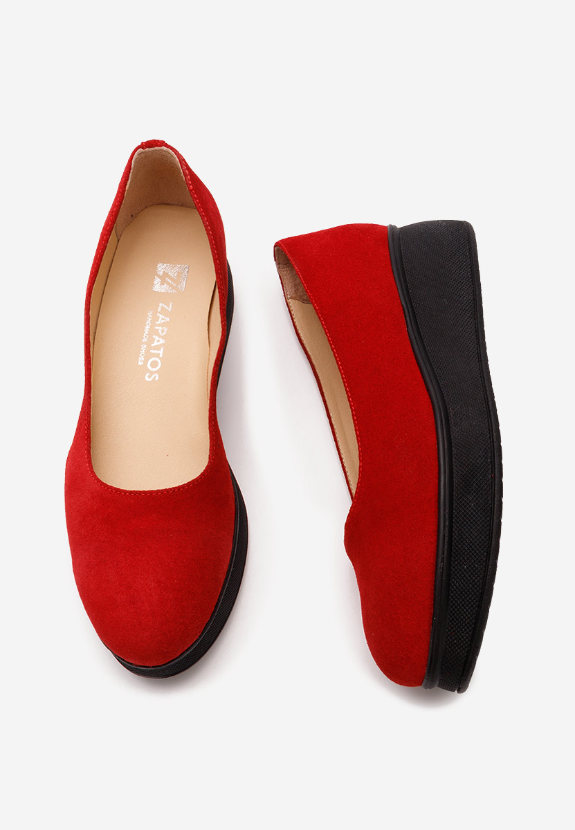 Cipele s platformom Cantoria V2 crveno