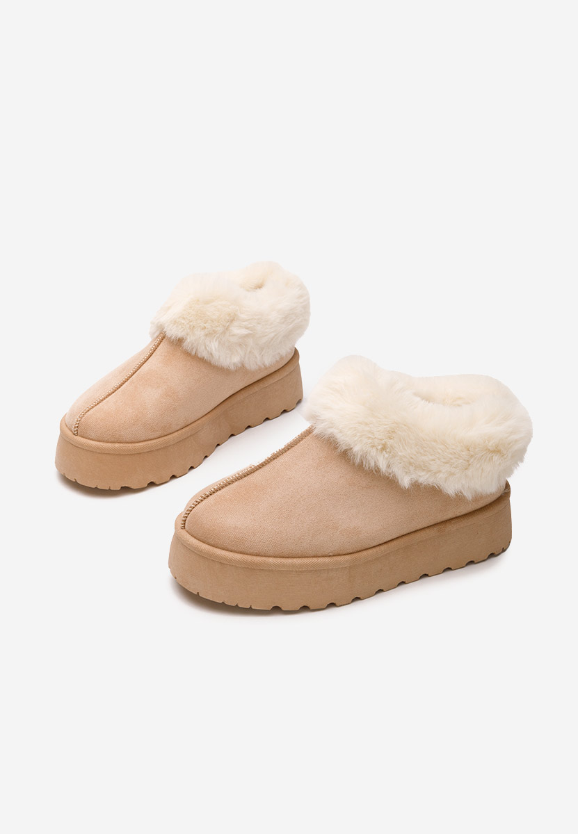 Ženske klompa Cozy kaki