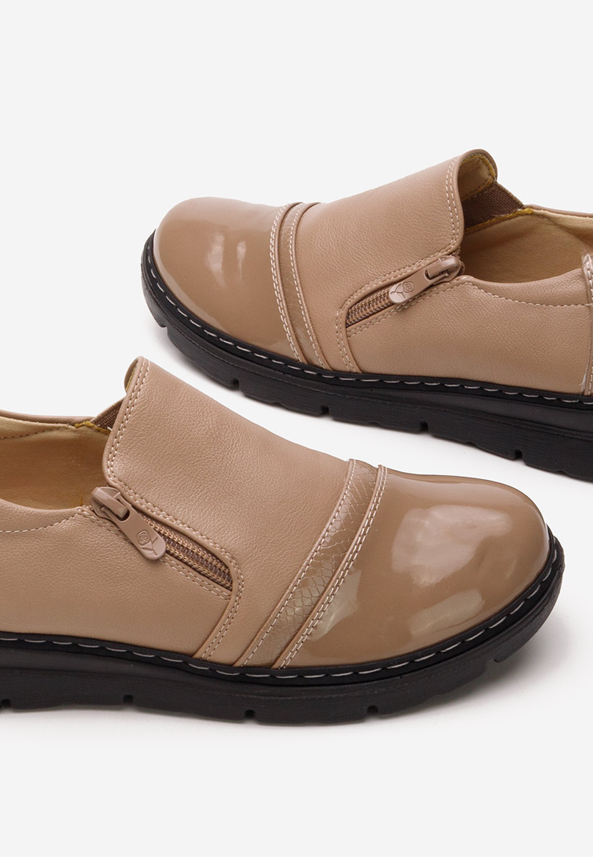 Cipele casual Evelena kaki