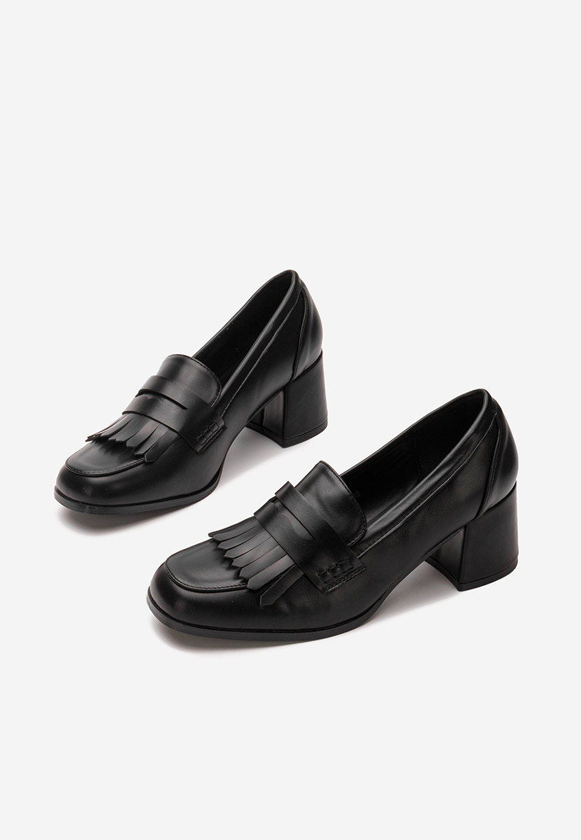 Loafers cipele Solina crno