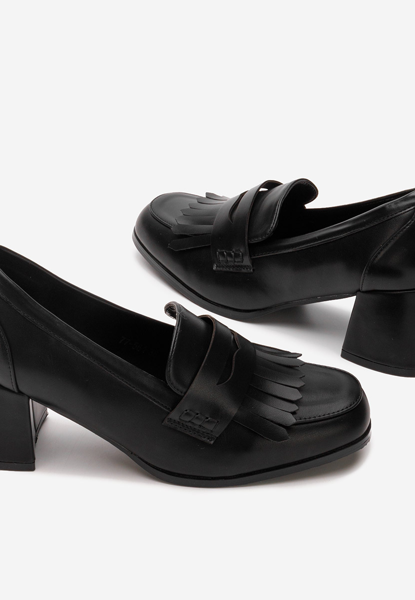 Loafers cipele Solina crno