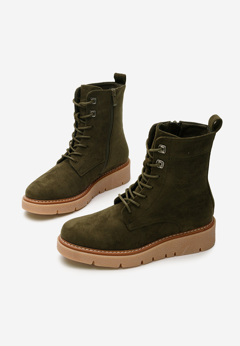 Ženske gležnjače Terrianna zeleno