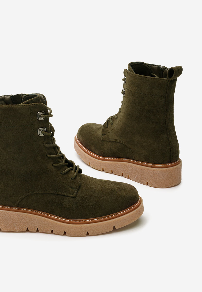 Ženske gležnjače Terrianna zeleno