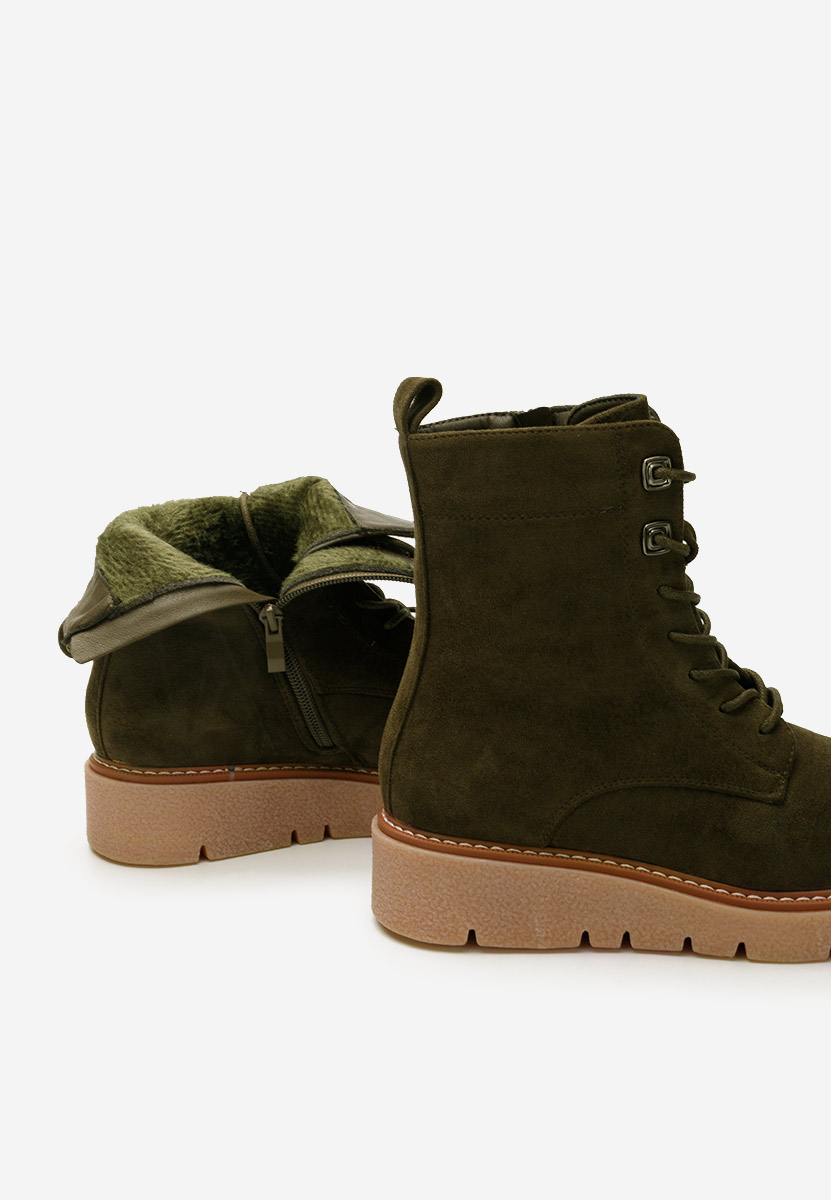 Ženske gležnjače Terrianna zeleno