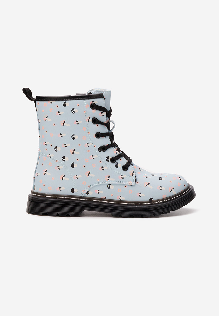 Gležnjače za djevojčice Mushroom svijetlo plave