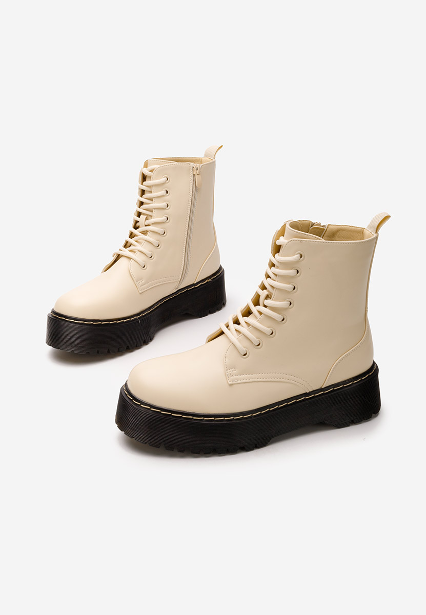 Ženske gojzerice Martensa bež