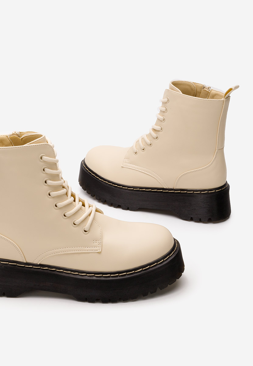 Ženske gojzerice Martensa bež