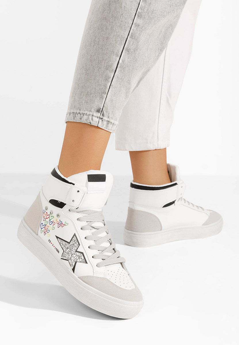 High-Top Sneakers Morella bijele