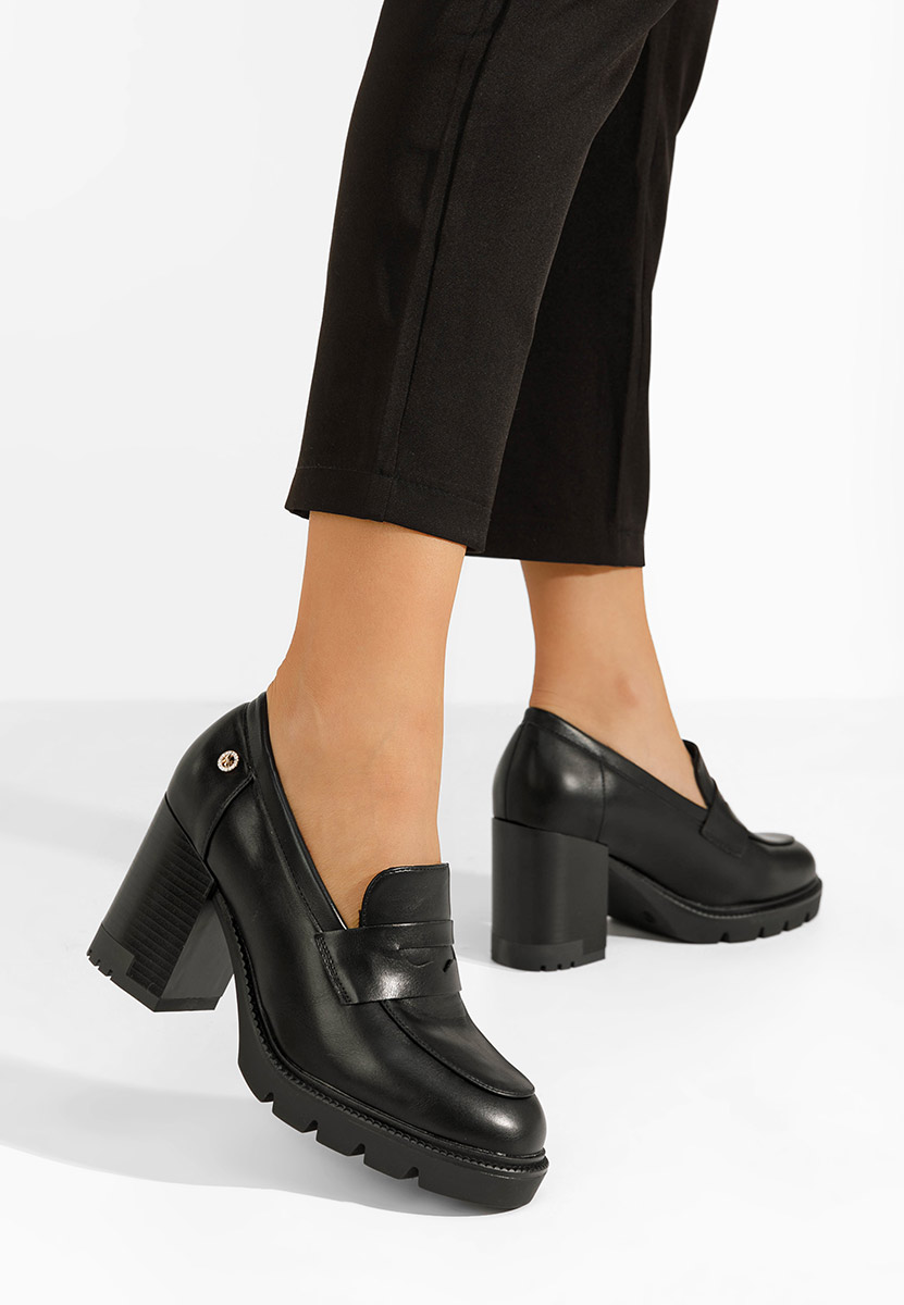 Loafers cipele Delora crno