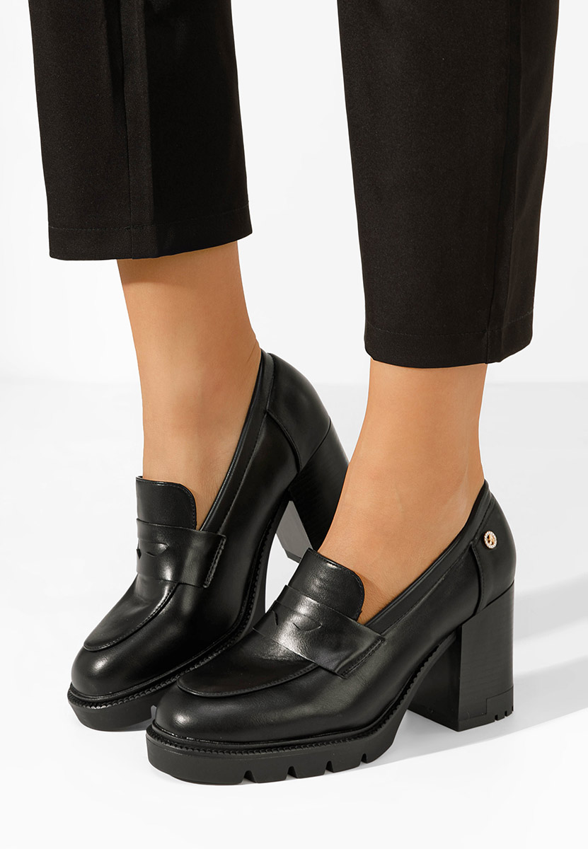 Loafers cipele Delora crno