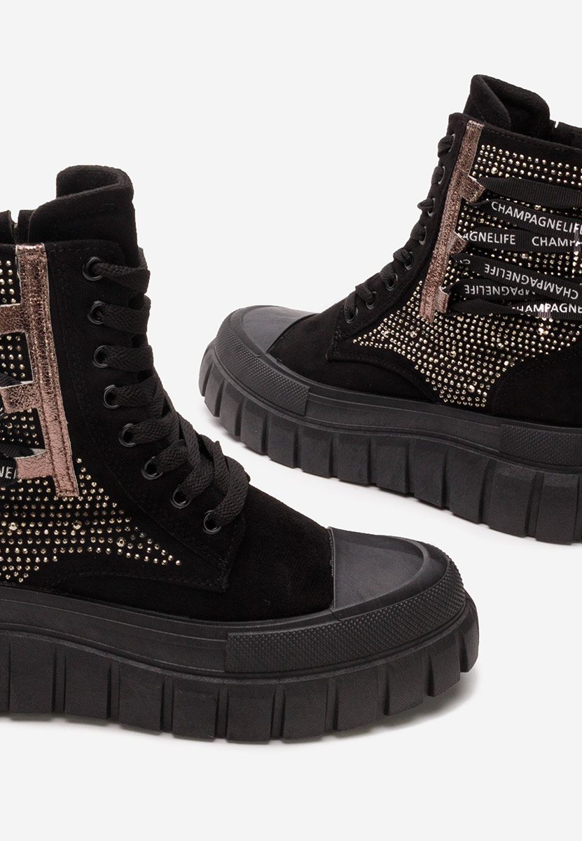 Ženske gležnjače Brenia V2 crno