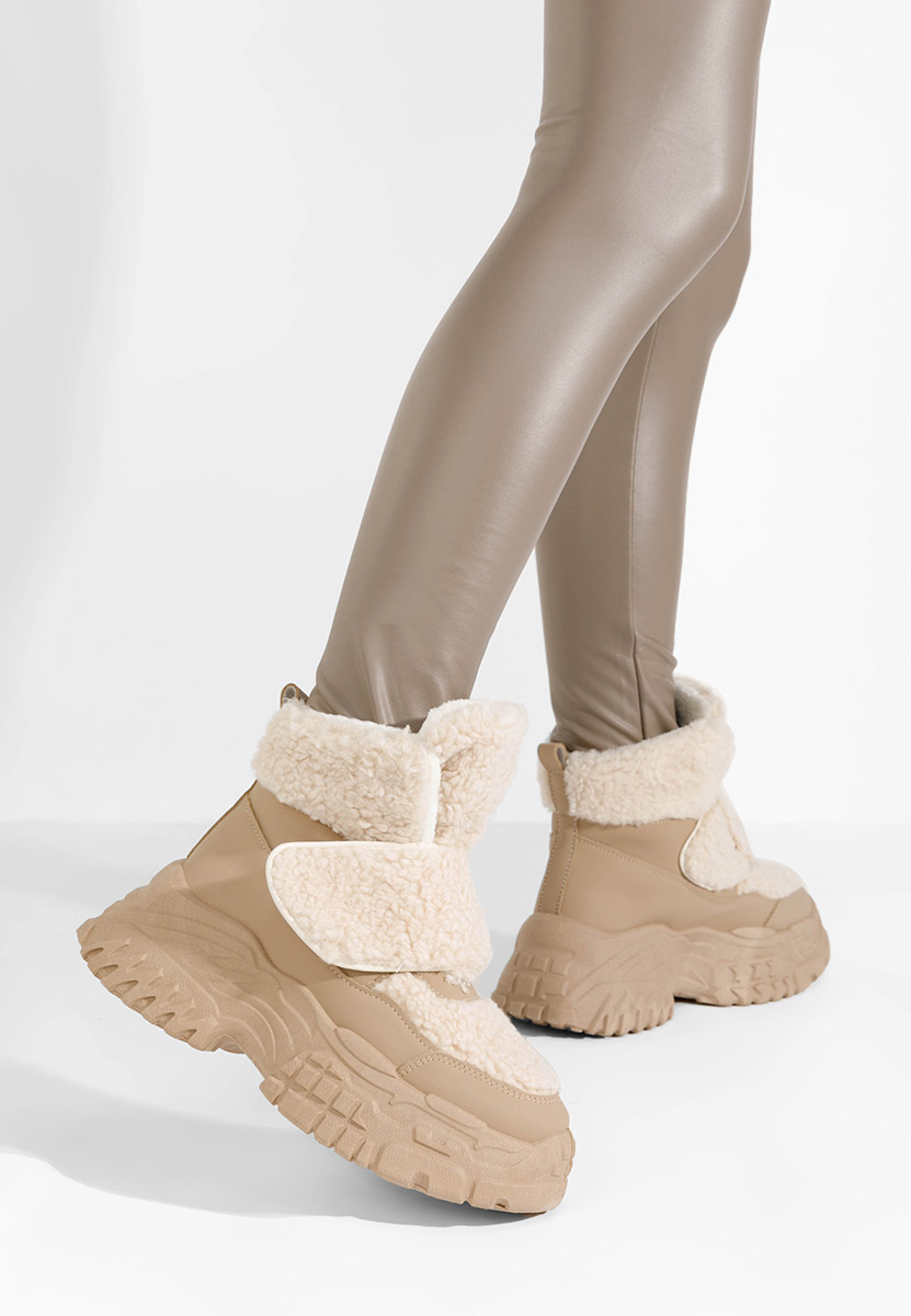 Zimske tenisice za žene Comino kaki