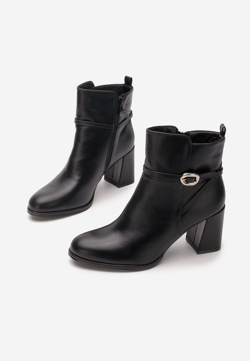 Gležnjače na block petu Cherri V2 crno