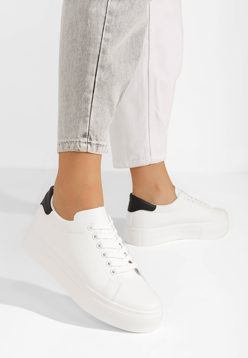 Ženske sneakers Arriba bijele