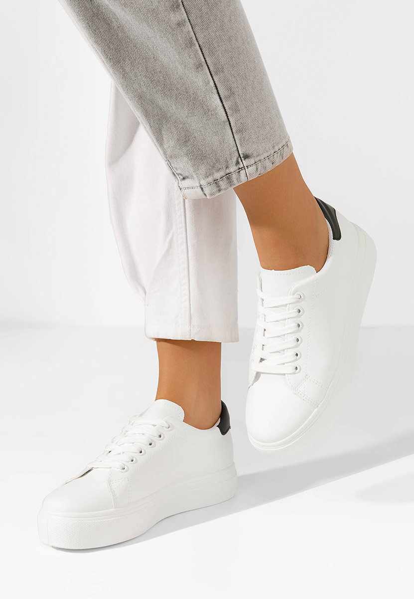 Ženske sneakers Arriba bijele