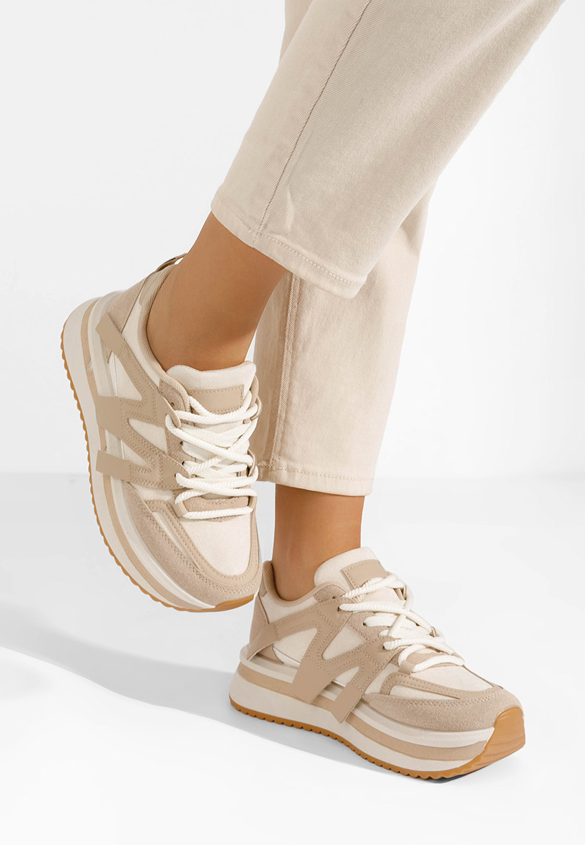 Tenisice sa platformom Pannyssa kaki