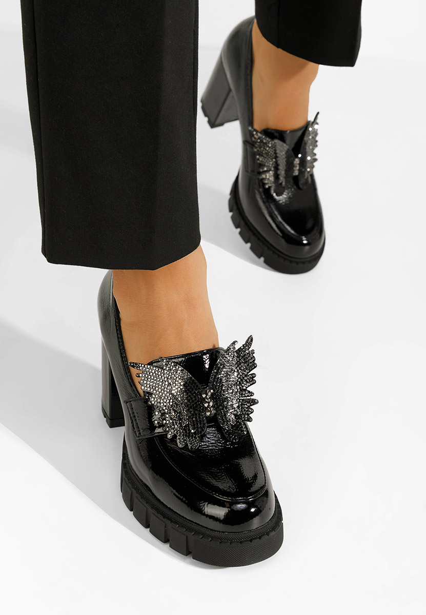 Loafers cipele Alishia crno