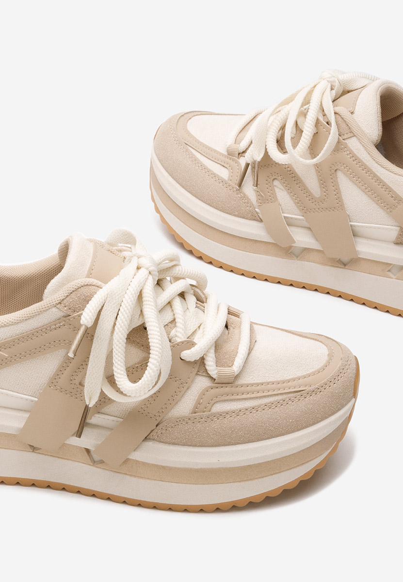 Tenisice sa platformom Pannyssa kaki