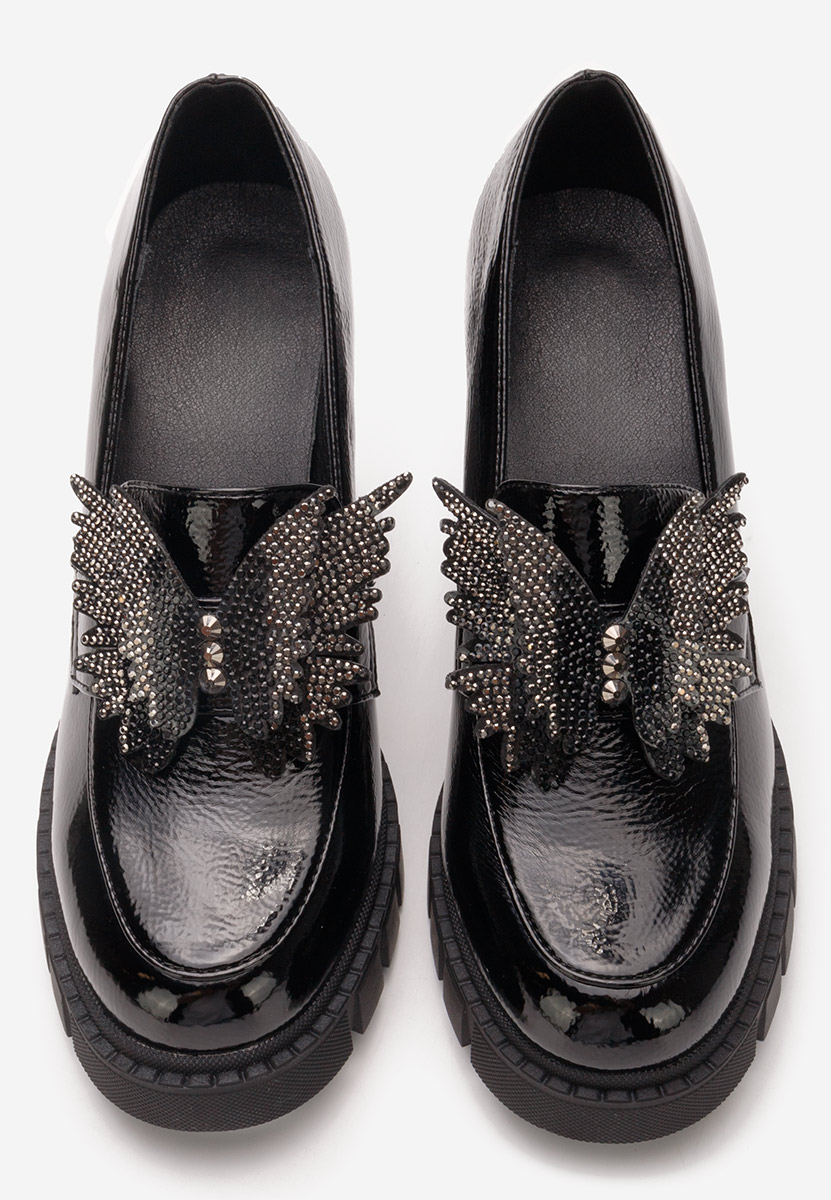 Loafers cipele Alishia crno