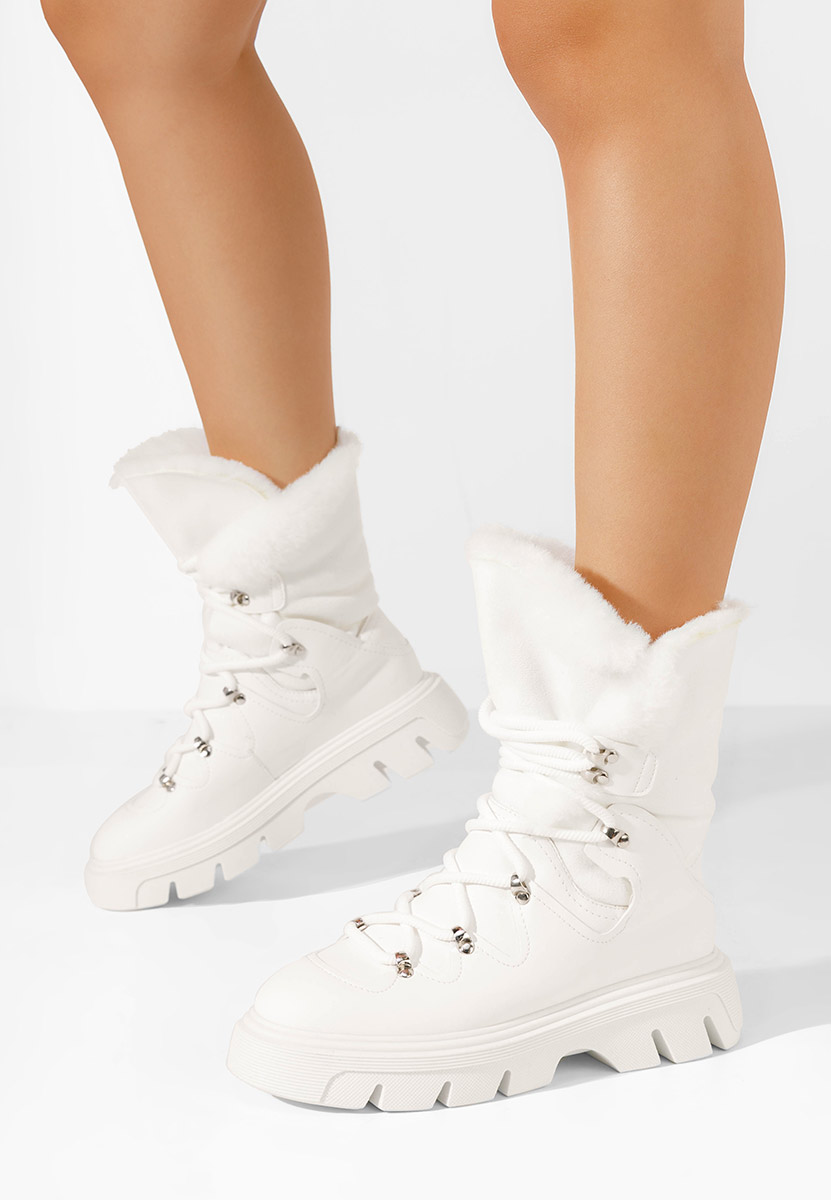 Zimske gojzerice za žene Celima bijele