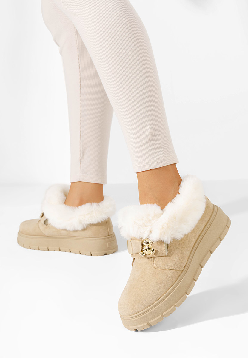 Ženske klompa Amilce bež