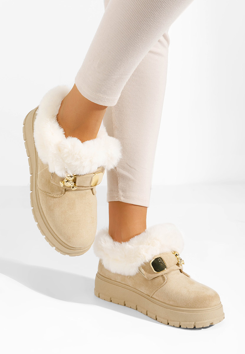 Ženske klompa Amilce bež