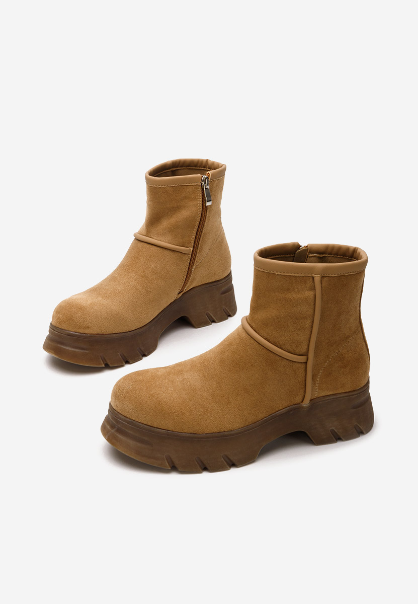 Ženske gležnjače Garonna braon