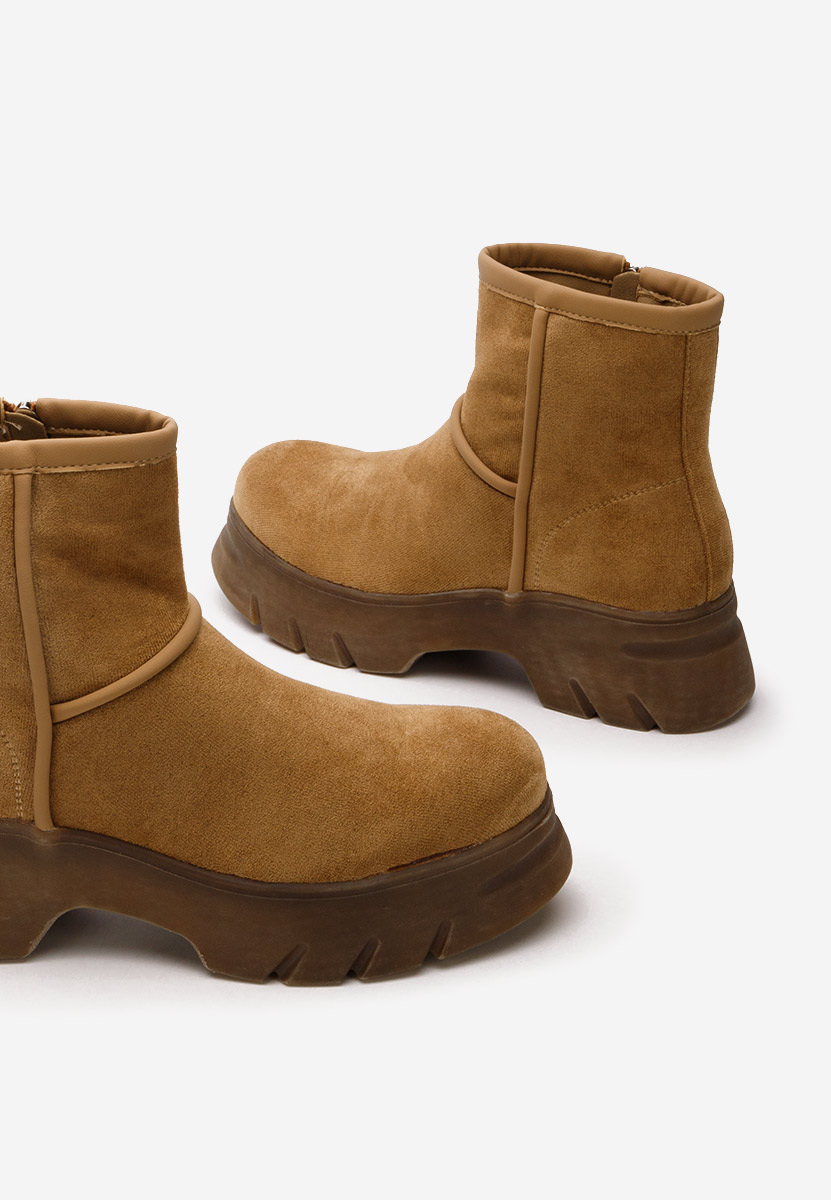 Ženske gležnjače Garonna braon