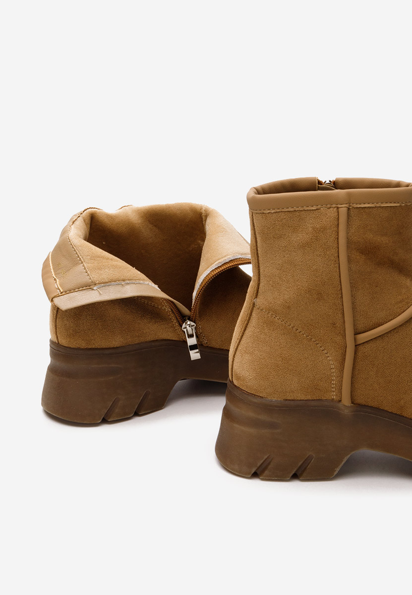 Ženske gležnjače Garonna braon