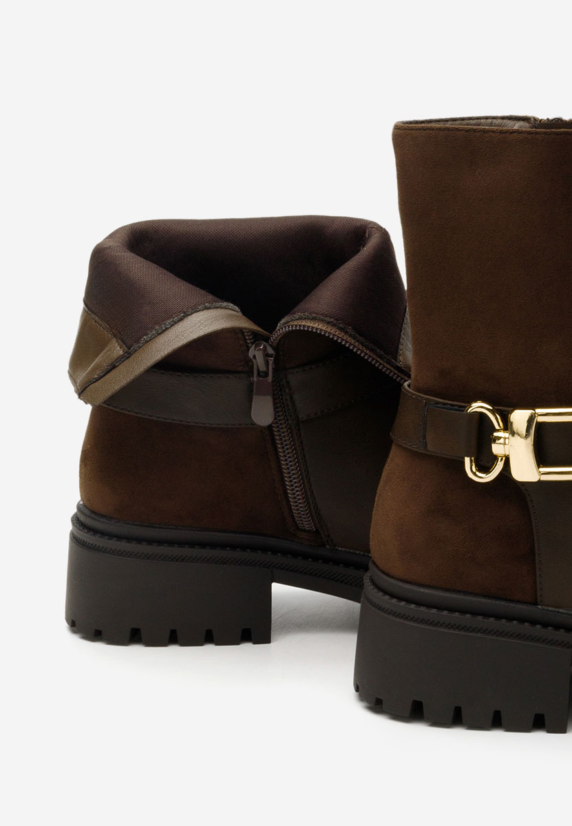 Ženske gležnjače Jacklyn braon