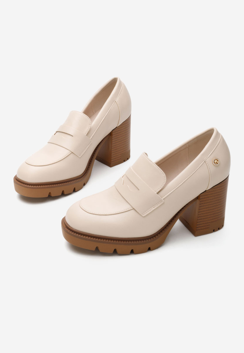Loafers cipele Delora bež