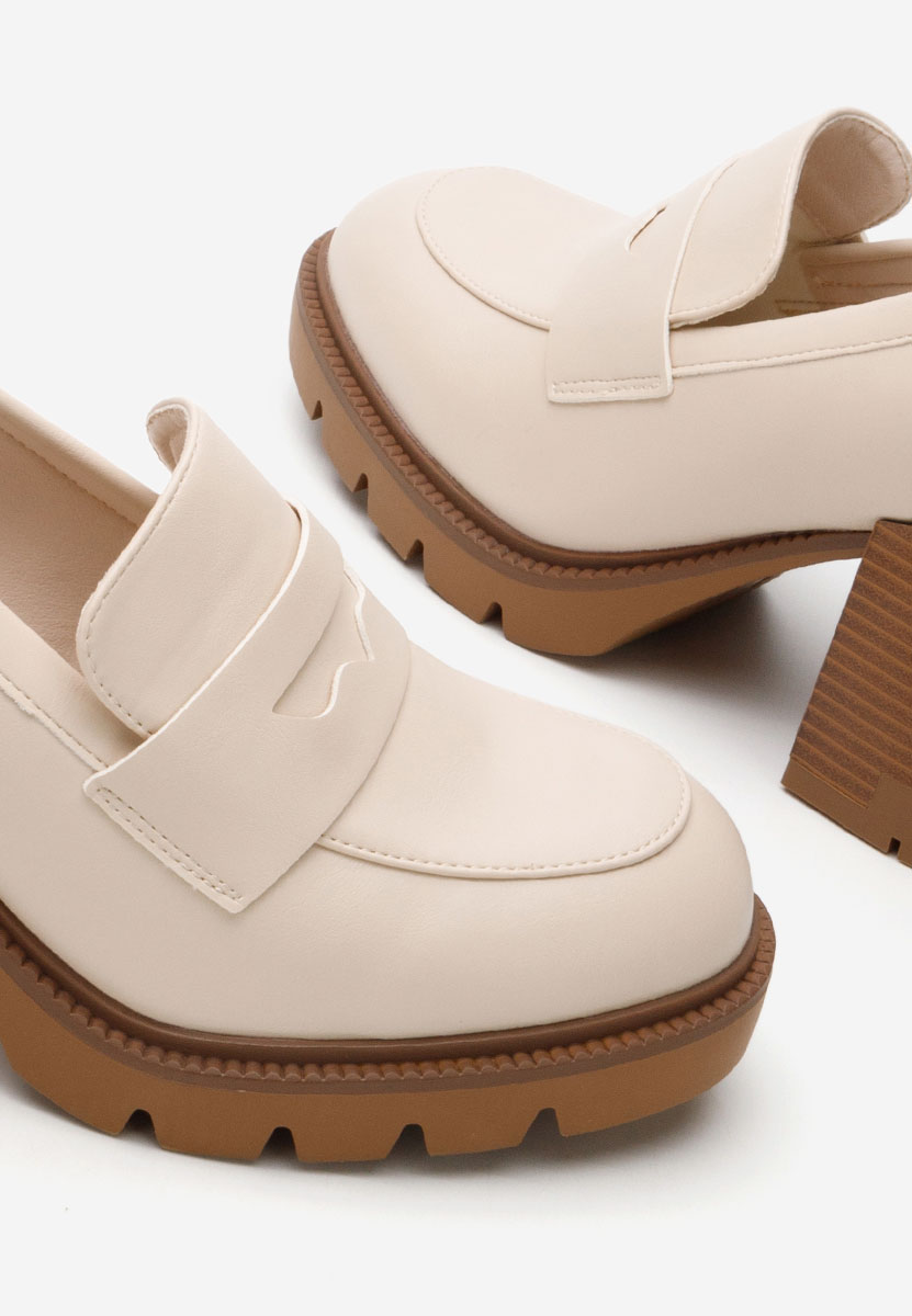 Loafers cipele Delora bež